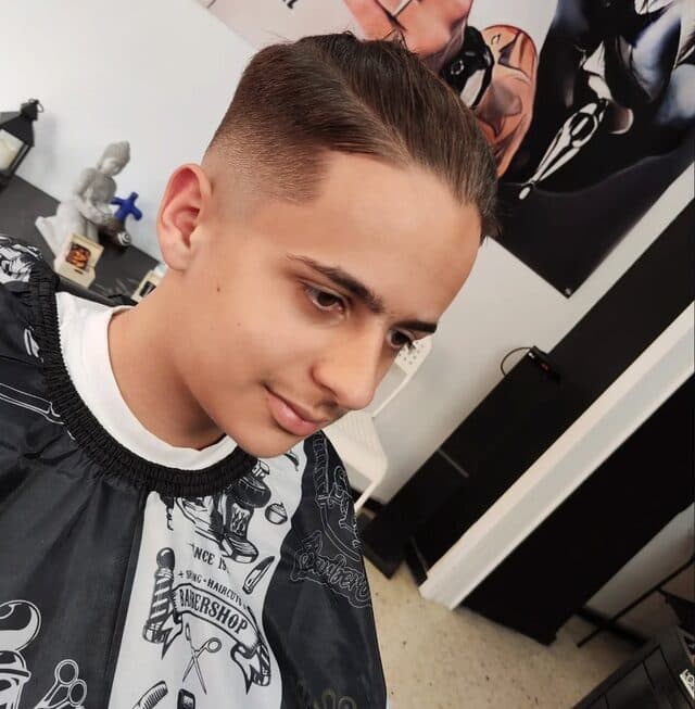 Corte de pelo masculino con degradado