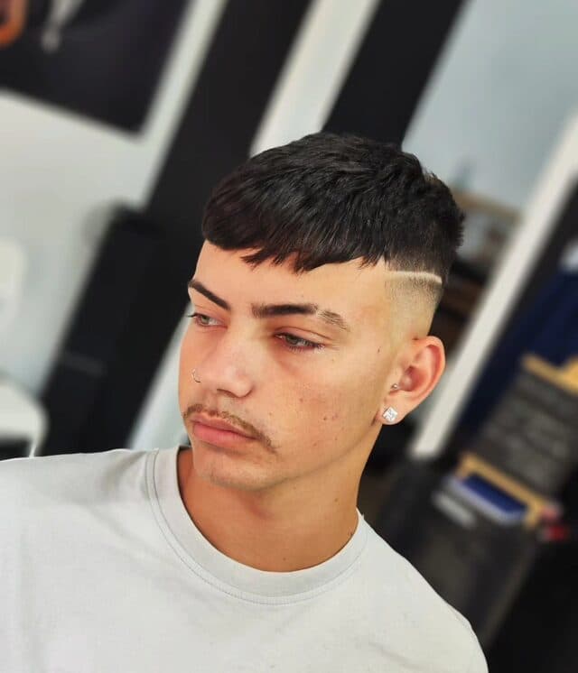 Corte de pelo masculino con degradado
